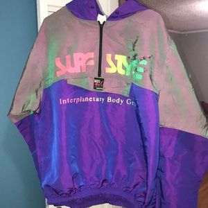 Surf Style Vintage Windbreaker jacket